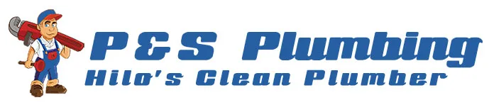 P&S Plumbing Hilo logo on website